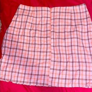 This is a pink skirt